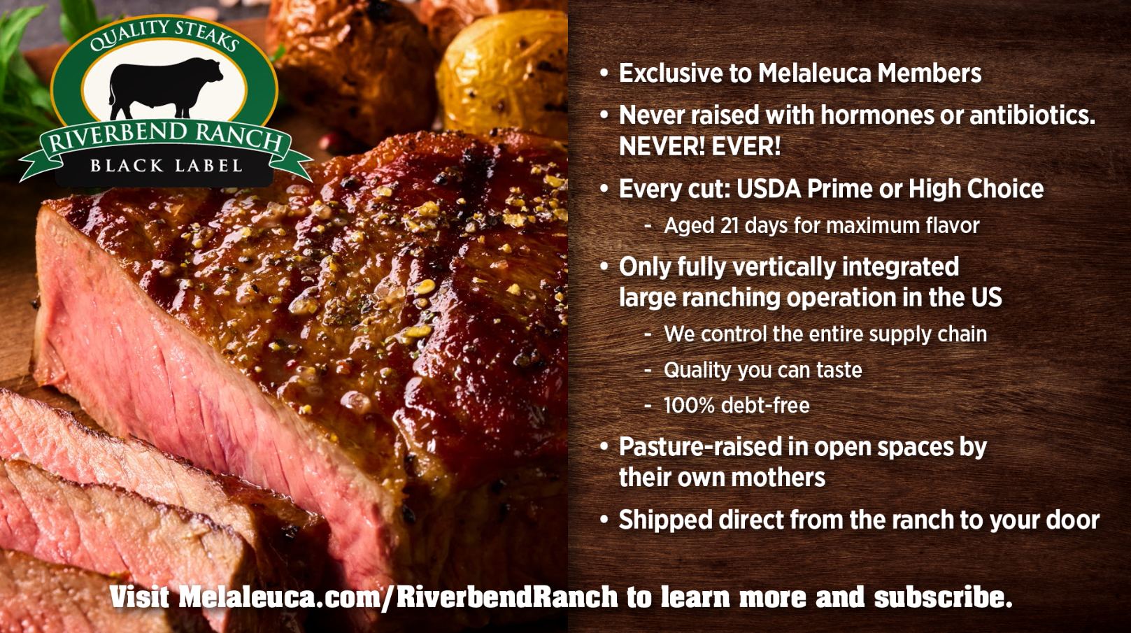 Riverbend Ranch Black Label Beef: Quality Steaks